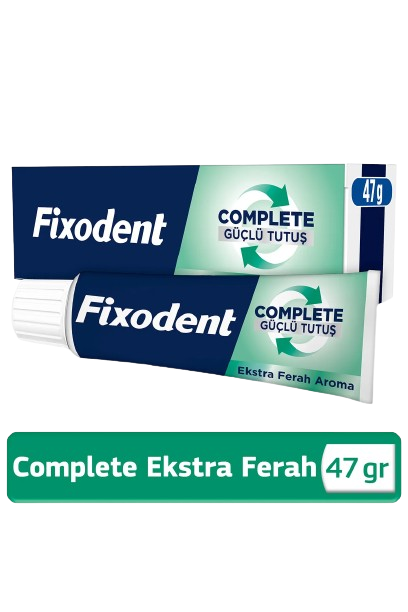 Fixodent Diş Protez Yapıştırıcı Complete Extra Ferah 47 Gr