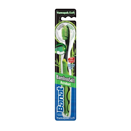Banat Diş Fırçası Acrobat Bamboo Salt