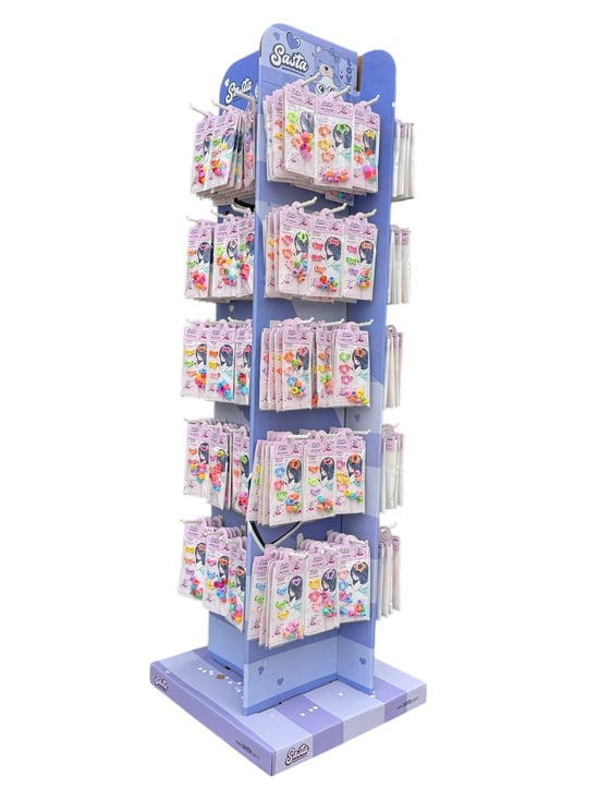 Sasta Yeni Mix Saç Yüzüğü Mandal Toka 576'lı
