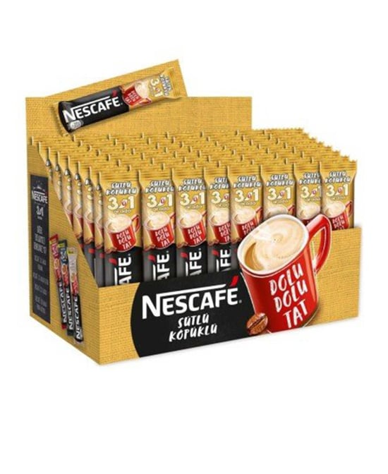 Nescafe 3'ü 1 Arada 17,4 Gr X 72'li Paket Sütlü Köpüklü