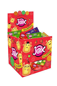 Jox Flat Çilek Aromalı Yassı Lolipop 6.5gr 150'li