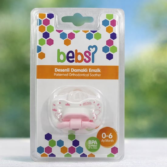Bebsi 257 Desenli Damaklı Emzik No:1
