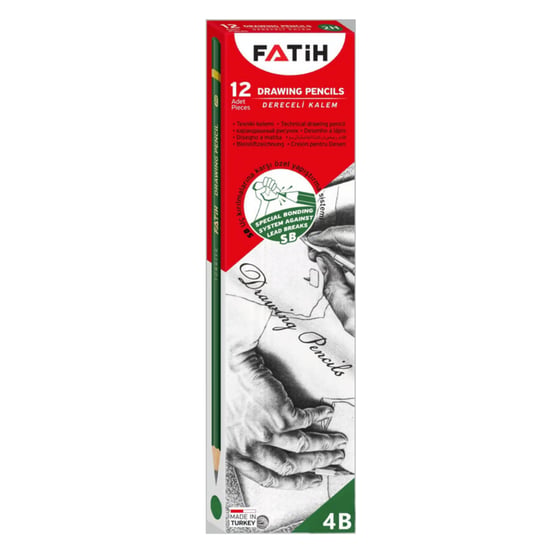 Fatih Dereceli Kalem 4b 12'li