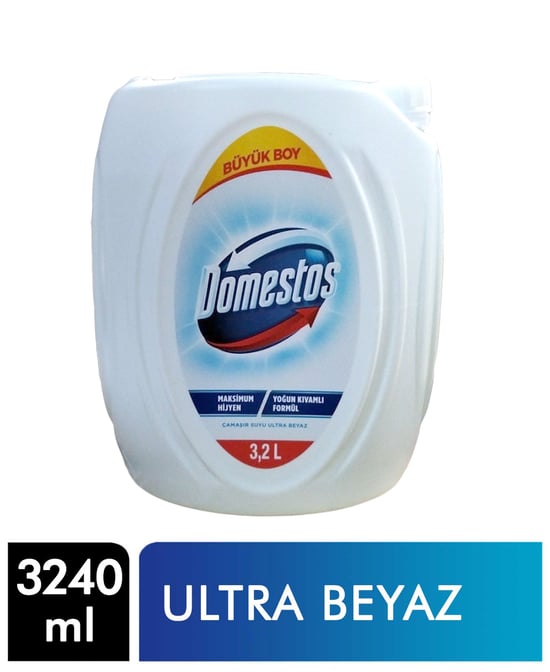 Domestos Çamaşır Suyu 3240 Ml Ultra Beyaz