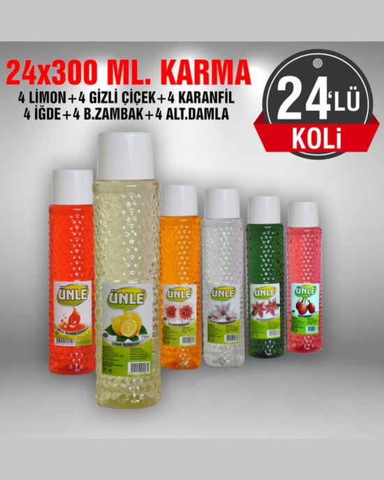 Ünle Karma Kolonya 300 Ml