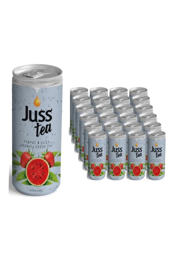 Tea Karpuz Çilek Aromalı Soğuk Çay 250ml X24 Adet