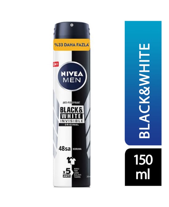 Nivea Deodorant 200 ml Erkek İnvisible Black & White Original