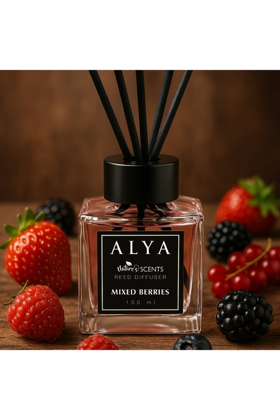 Alya Nature's Scents Mixed Berries Bambu Çubuklu Oda Kokusu- Karışık Meyve Kokusu