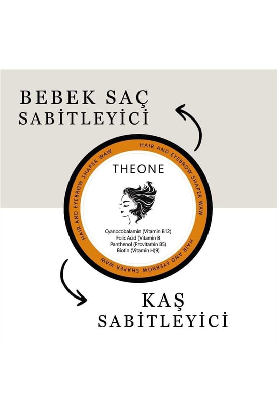 The One Saç ve Kaş Sabitleyici Wax 50ml