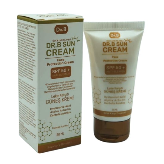 Dr.b Sun Cream Leke Karşıtı Spf 50+ Güneş Kremi 50 Ml