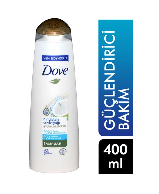 Dove Şampuan 400 Ml Güçlendirici Bakım Hindistan Cevizi