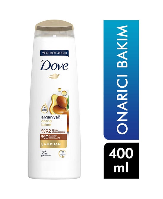 Dove Şampuan 400 Ml Onarıcı Bakım Argan Yağı