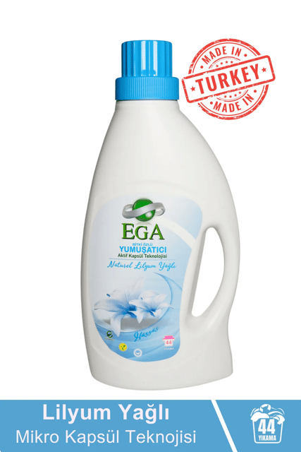 Ega Kimya Aktif Kapsül Teknolojili Lilyum Çamaşır Yumuşatıcısı 1040 ml