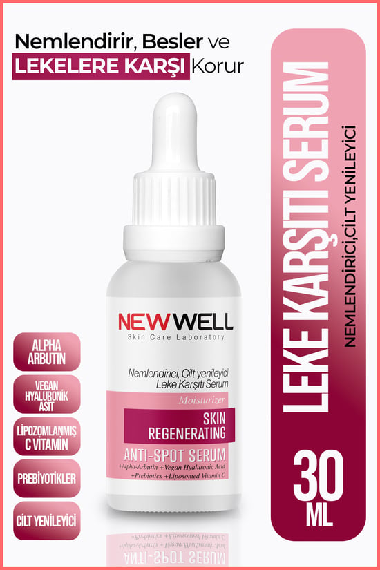 New Well Nemlendirici Cilt Yenileyici Leke Karşıtı Serum 30ml