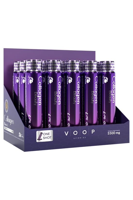 Voop Collagen Beauty Yüksek Biyoaktif Hidrolize Kolajen %100 Doğal 15 Tüp