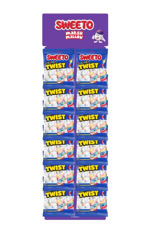Sweeto Marshmallow 60 Gr Asalak Twist