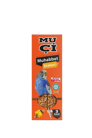 Muçi Kuş Yemi Ballı Kraker 3 Lü 100 Gr