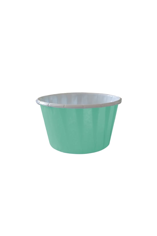 Dolphin Muffin-kek Kapsülü Mat Mint Yeşili 50 Adet