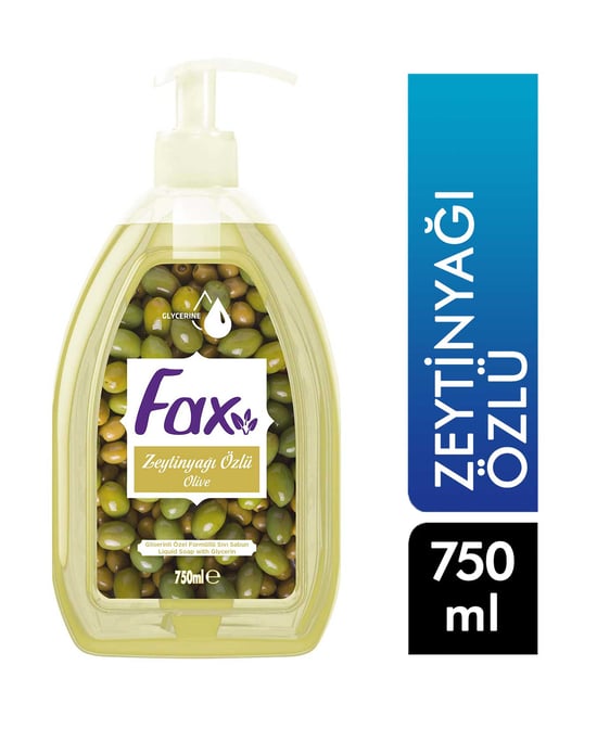 Fax Sıvı Sabun 750 Ml Zeytinyağı Özlü