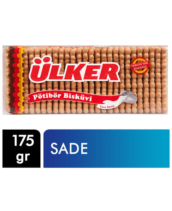 Ülker Petibör Bisküvi 175 Gr Sade