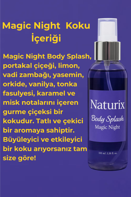 Naturix Magic Night Vücut Spreyi 100 Ml