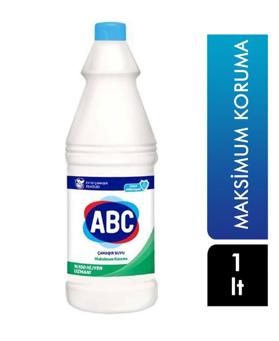 ABC Çamaşır Suyu 1 lt Maksimum Koruma