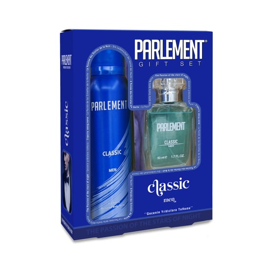 Parlement Erkek Parfüm 50 ml + Deodorant 150 ml Classic