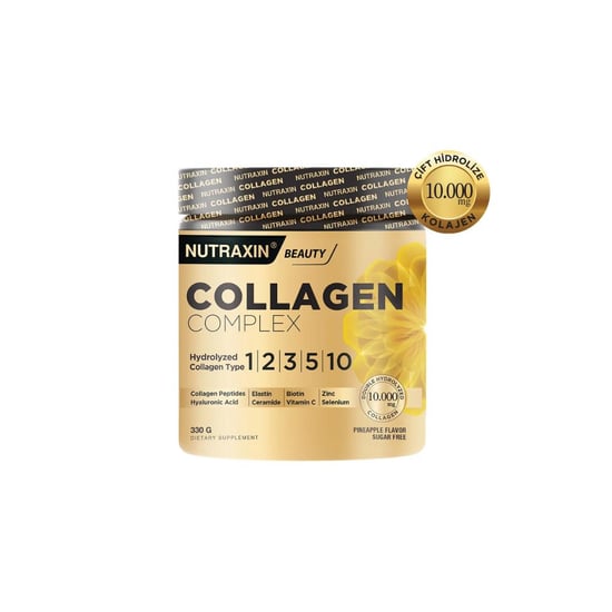 Nutraxin Beauty Collagen Complex 330 G - Tip 1,2,3,5,10 Hydrolyzed Kolajen