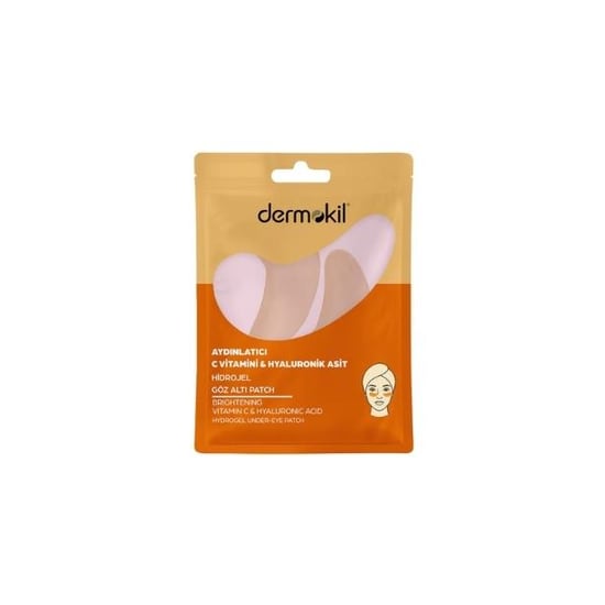 Dermokil Aydınlatıcı C Vitamini ve Hyaluronik Asit Hidrojel Göz Altı Patch 7 G