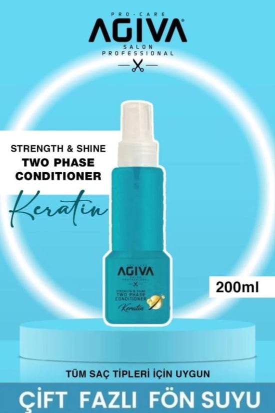 Agiva Keratin İki Fazlı Fön Suyu 200 Ml
