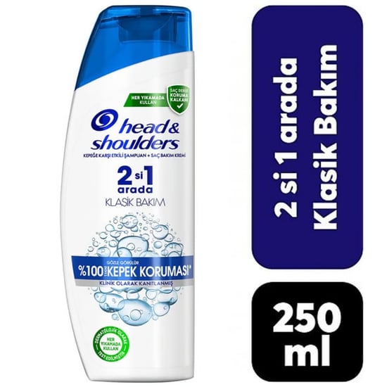 Head&shoulders Klasik Bakım Kepek Karşıtı Şampuan 250 Ml