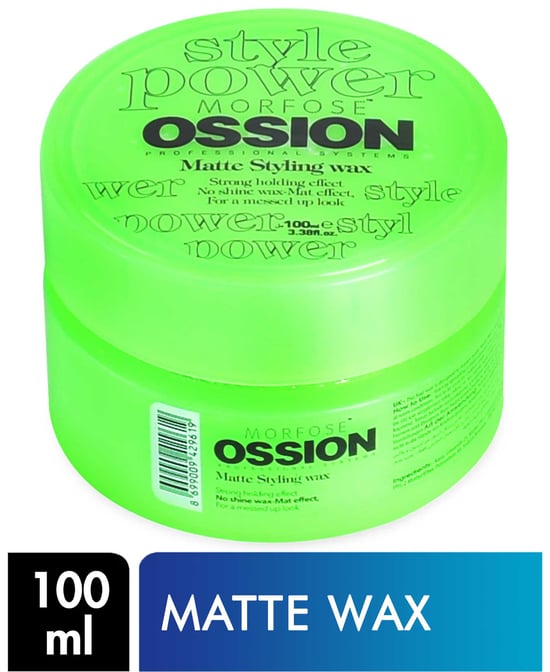 Morfose Ossion Matte Sytling Şekillendirici Wax 100 Ml
