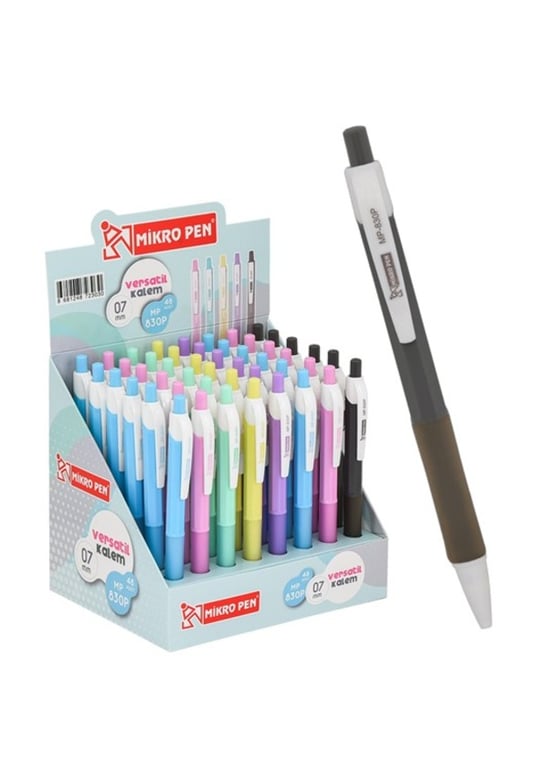 Mikro Versatil Kalem Standlı 0.7 Mm Mp-830p 48'li Paket