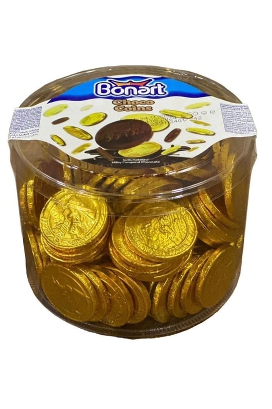 Bonart Para Çikolata Altın Pvc 5 Gr 130 Adet