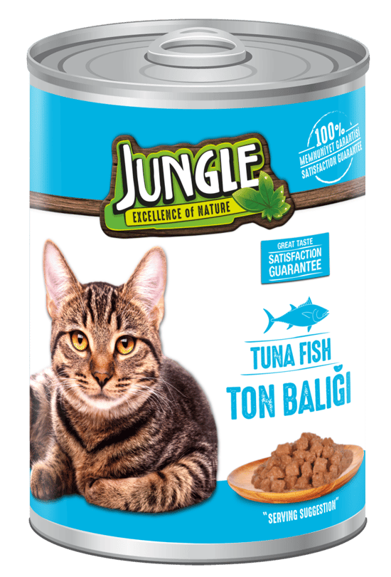 Jungle 400 Gr Konserve Kedi Maması Ton Balıklı Jngk-004