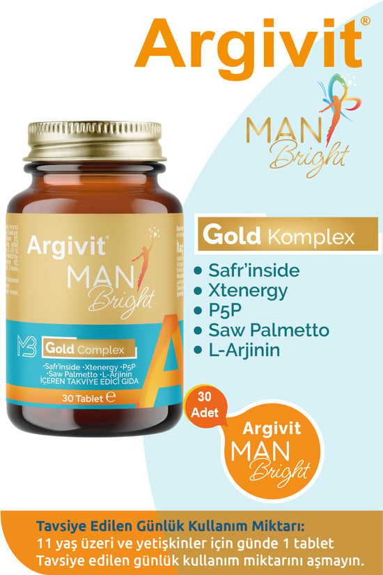 Argivit Man Bright 30 Tablet
