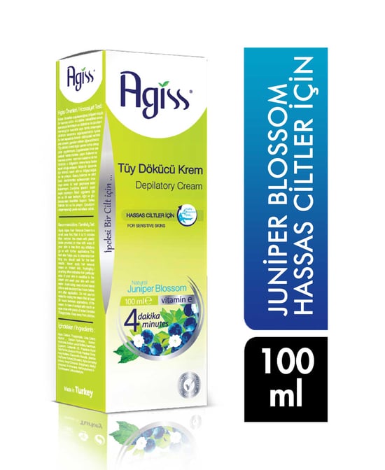 Agiss Tüy Dökücü Krem 100 Ml Hassas Ciltler