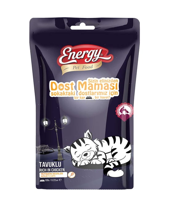 Energy Dost Kedi Maması 100 Gr