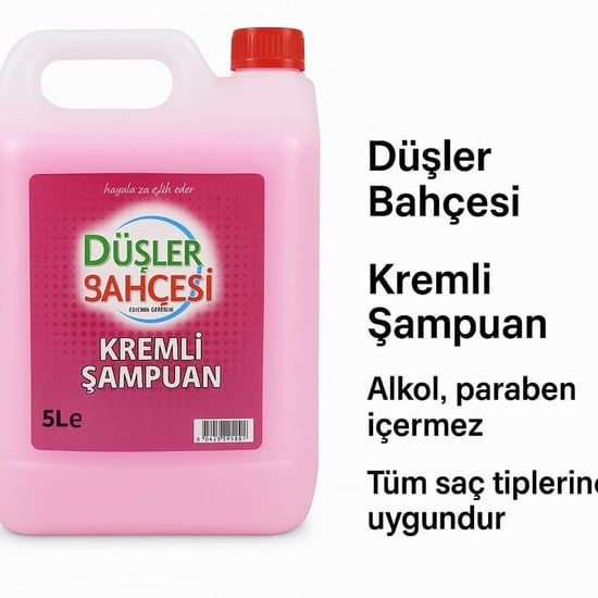 Düşler Bahçesi Şampuan 5 Lt