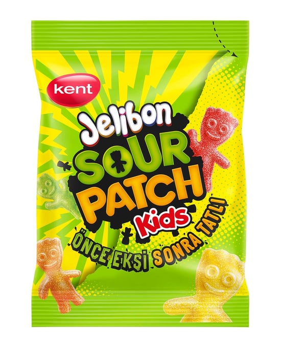 Jelibon Sour Patch Karışık Meyve Aromalı 80 Gr X 24'ü Koli