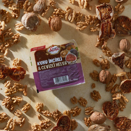 Seyidoğlu Kuru İncirli & Cevizli Helva Yaz Helvası 350 Gr