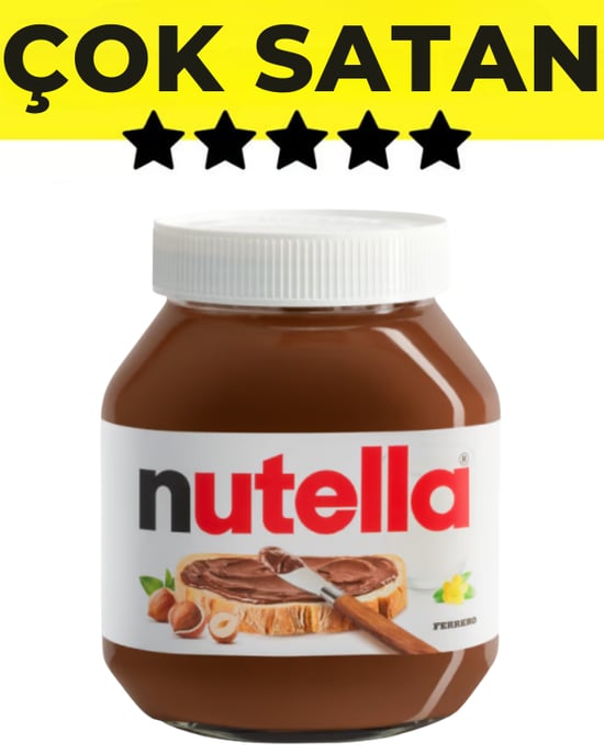Nutella Kakaolu Fındık Kreması 750 Gr