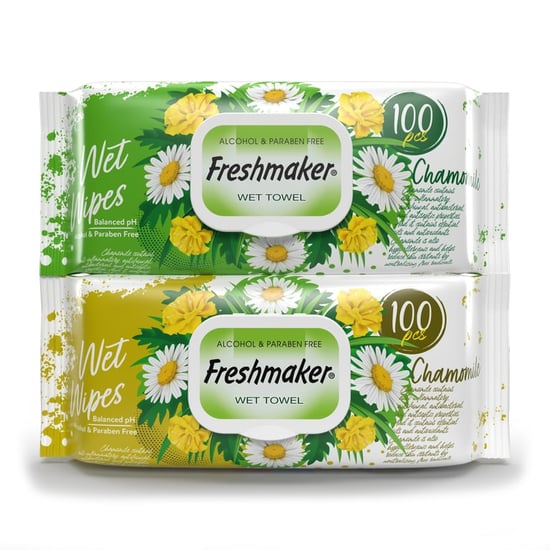 Freshmaker Kapaklı Papatya İslak Mendil 100'lü