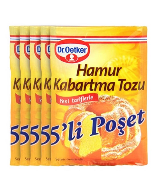 Dr. Oetker 5'li Hamur Kabartma Tozu 50 Gr