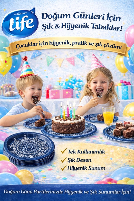 Life Lüks Karton Tabak 10'lu ( Lacivert Model )