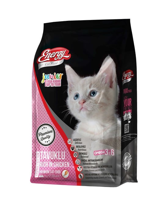 Energy Yavru Kedi Maması 1 Kg Tavuklu