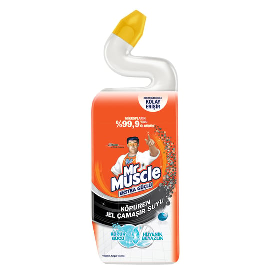 Mr. Muscle Köpüren Jel Çamaşır Suyu Marine 750 Ml