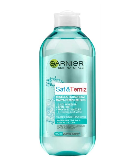 Garnier Makyaj Temizleme Suyu 400 Ml Micellar Saf&temiz