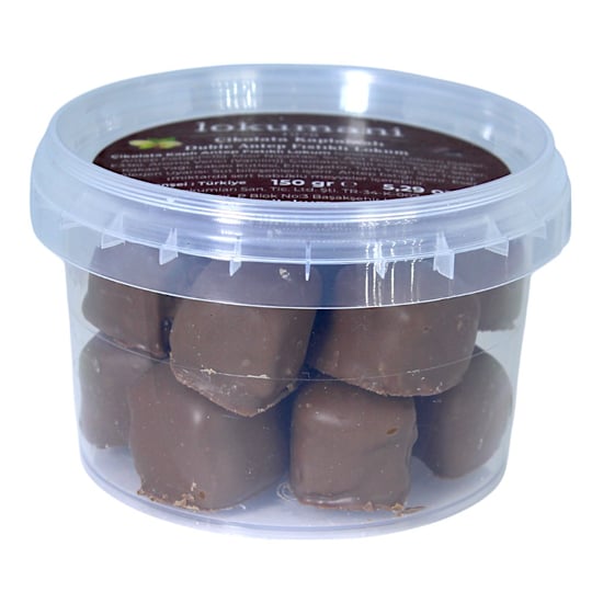 Lokumani Çikolatalı Duble Antep Fıstıklı Lokum 150 Gr