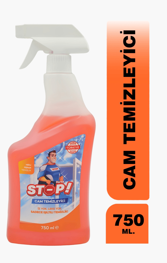 Stop Forte Cam Temizleyici Sprey 750 Ml